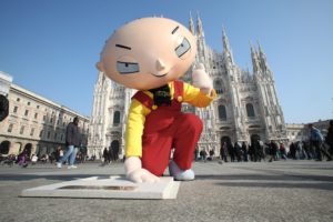 Stewie Griffin a Milano