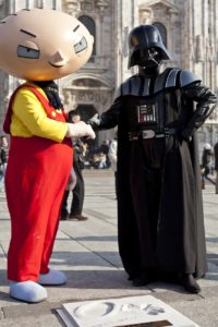 Stewie Griffin e Darth Vader finalmente alleati