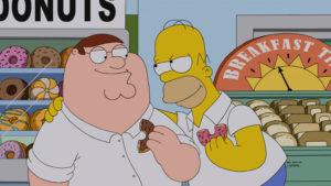 Homer condivide il suo locale favorito il nuovo amico Peter